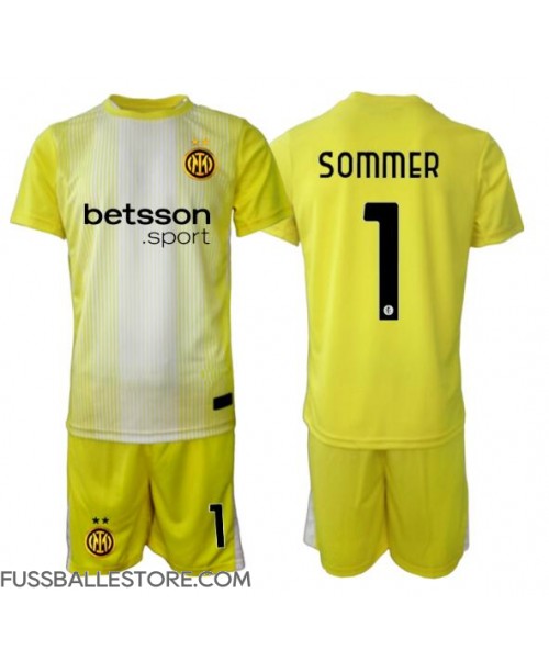 Günstige Inter Milan Yann Sommer #1 Torwart Auswärts Trikotsatzt Kinder 2025-26 Kurzarm (+ Kurze Hosen) Günstige Inter Milan Yann Sommer #1 Torwart Auswärts Trikotsatzt Kinder 2025-26 Kurzarm (+ Kurze Hosen)